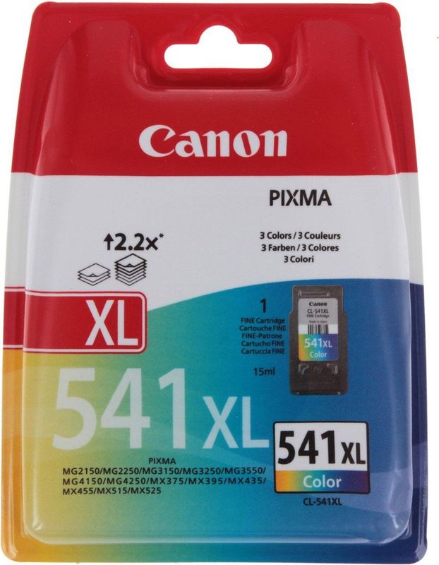 Canon CL-541XL Inktcartridge - Kleur - Hoge Capaciteit