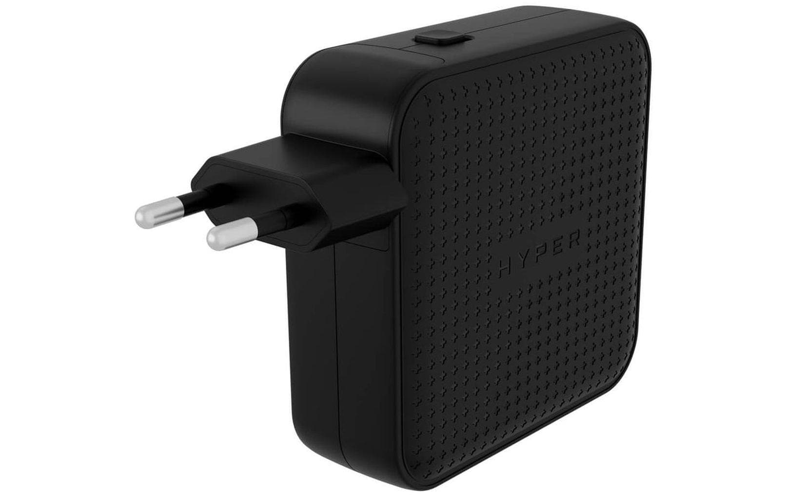 USB-Wandladegerät HyperJuice USB-C GaN 100 W SchwarzKompaktes GaN-Reiseladegerät mit 4 Anschlüssen