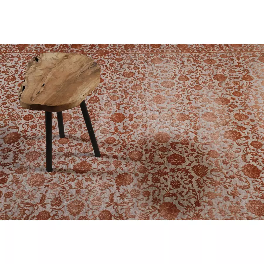 Esprit Kurzflorteppich Florida terracotta, grau