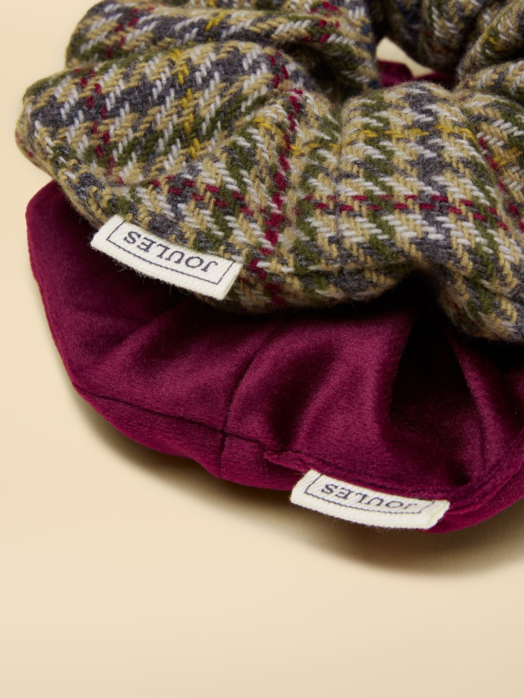 Multi - Joules Annika Scrunchie 2 Pack