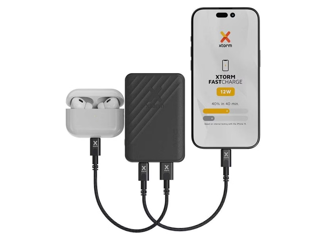 Xtorm Go2 12W & 5.000 mAh powerbank