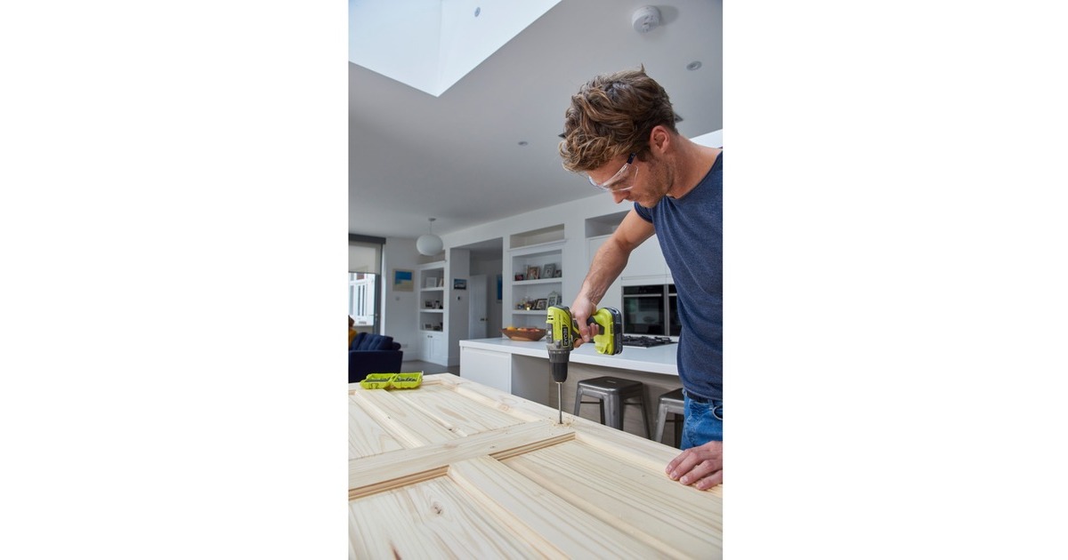 RyobiONE+ Accu-Boormachine R18DD3-225S schroeftol  (Groen/zwart, 18Volt, 2x Li-Ion batterij 2,5Ah)