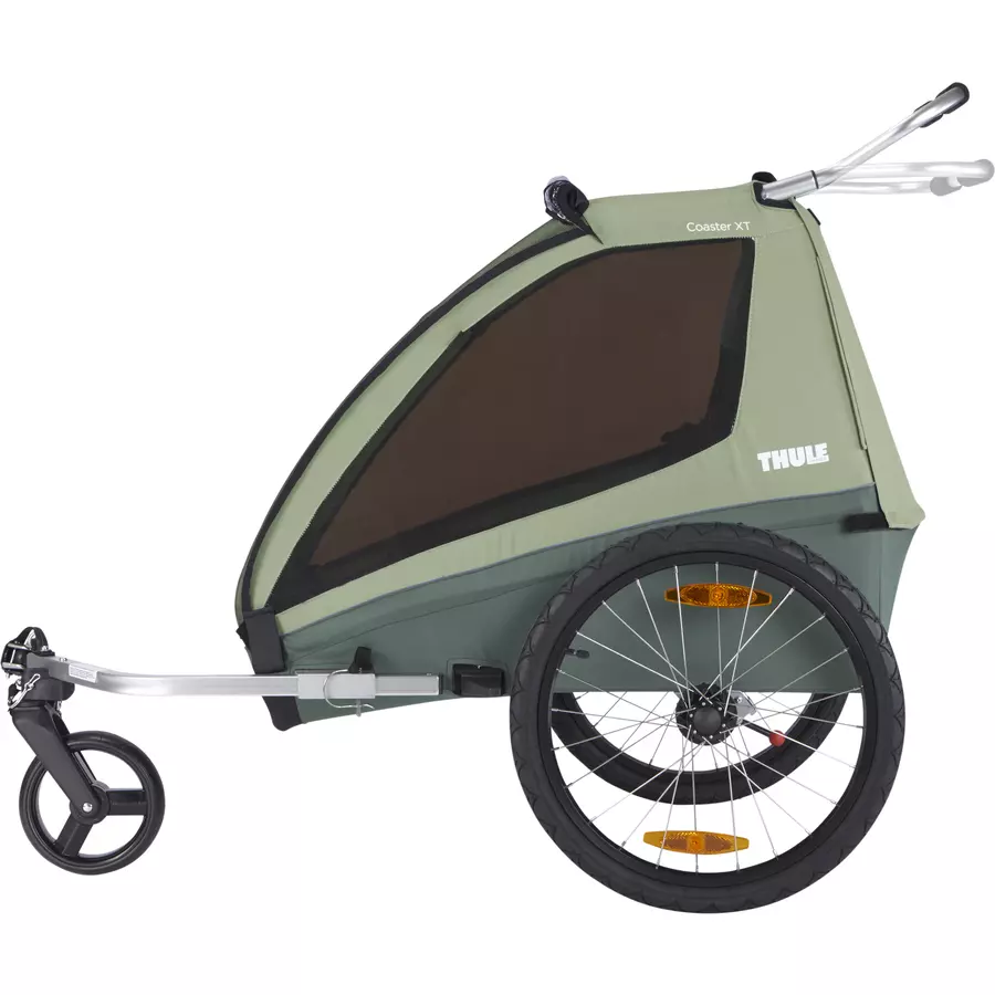THULE Kinderfahrradanhänger Coaster XT Basil Green