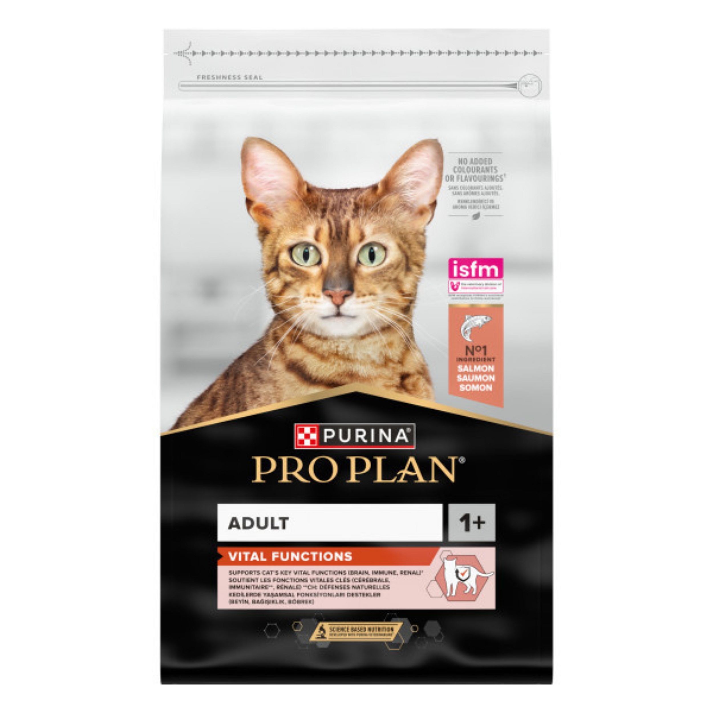 Purina Pro Plan Adult 1+ Vital Functions Kat Zalm 10 kg | 15804