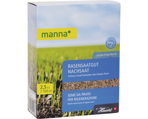 Gazonzaad Manna Saat herinzaaien gazons 2,5 kg 100 m²
