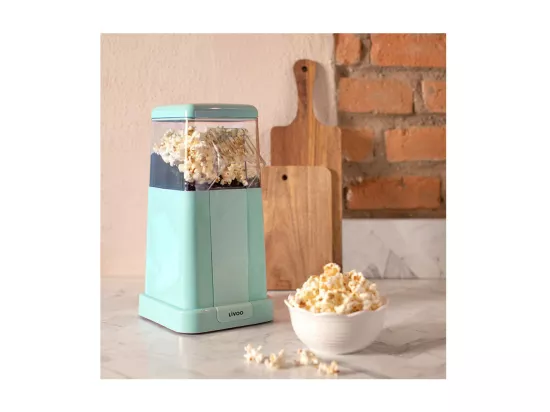 Machine à pop-corn bleue compacte 1200W