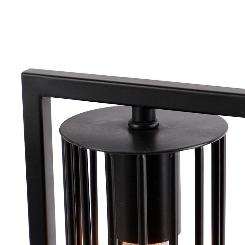 Moderne tafellamp zwart - Balenco Wazo