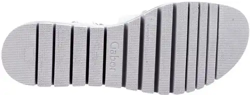 44.620.69 Gabor wit/zilver - maat 9.5 sandaal wit/zilver - maat 9.5 Calandschoen