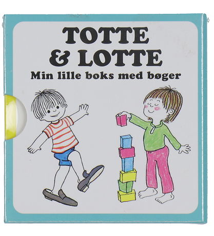 Forlaget Carlsen B?ger - Totte & Lotte: Min lille boks med 4 b?g