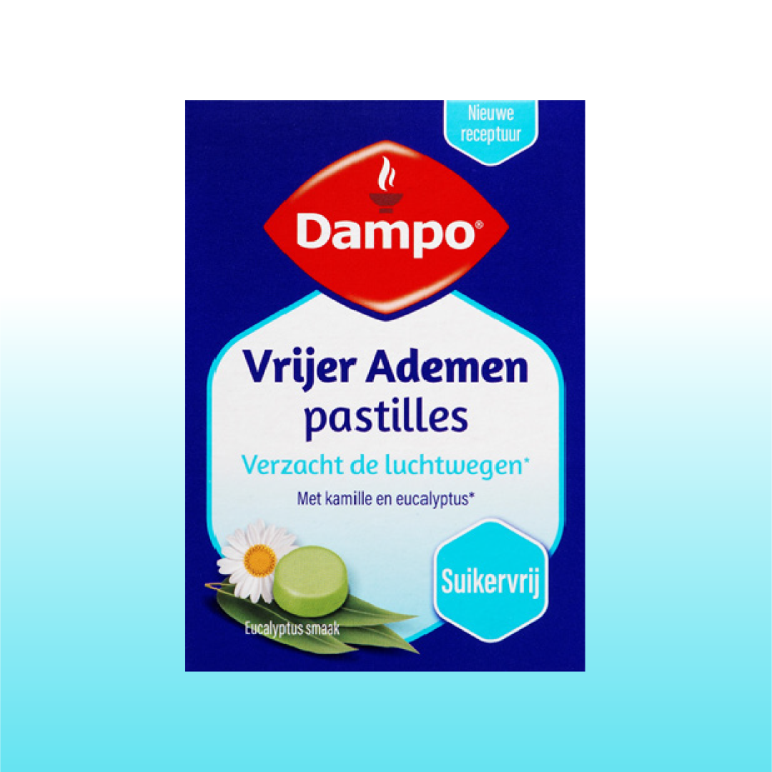 Dampo Ademvrij pastilles (24pa stuks)