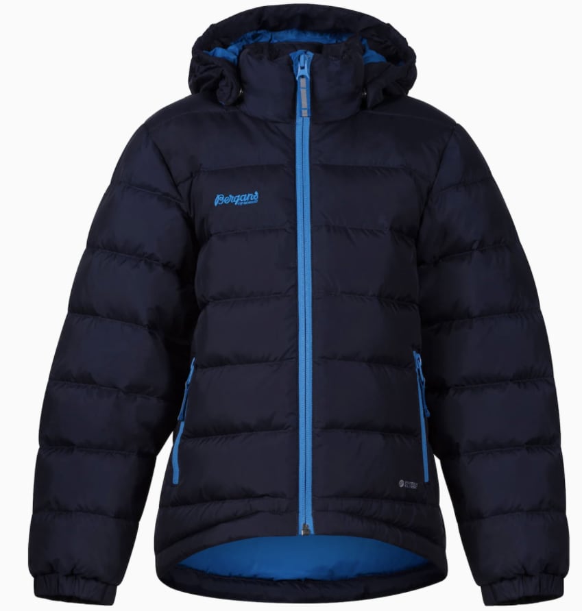 Bergans Down Kids Jacket<br>Varm og behagelig dunjakke!