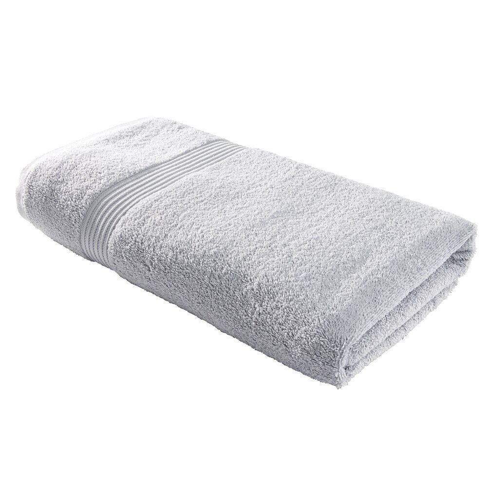 Drap de bain 70x130cm coton gris acier