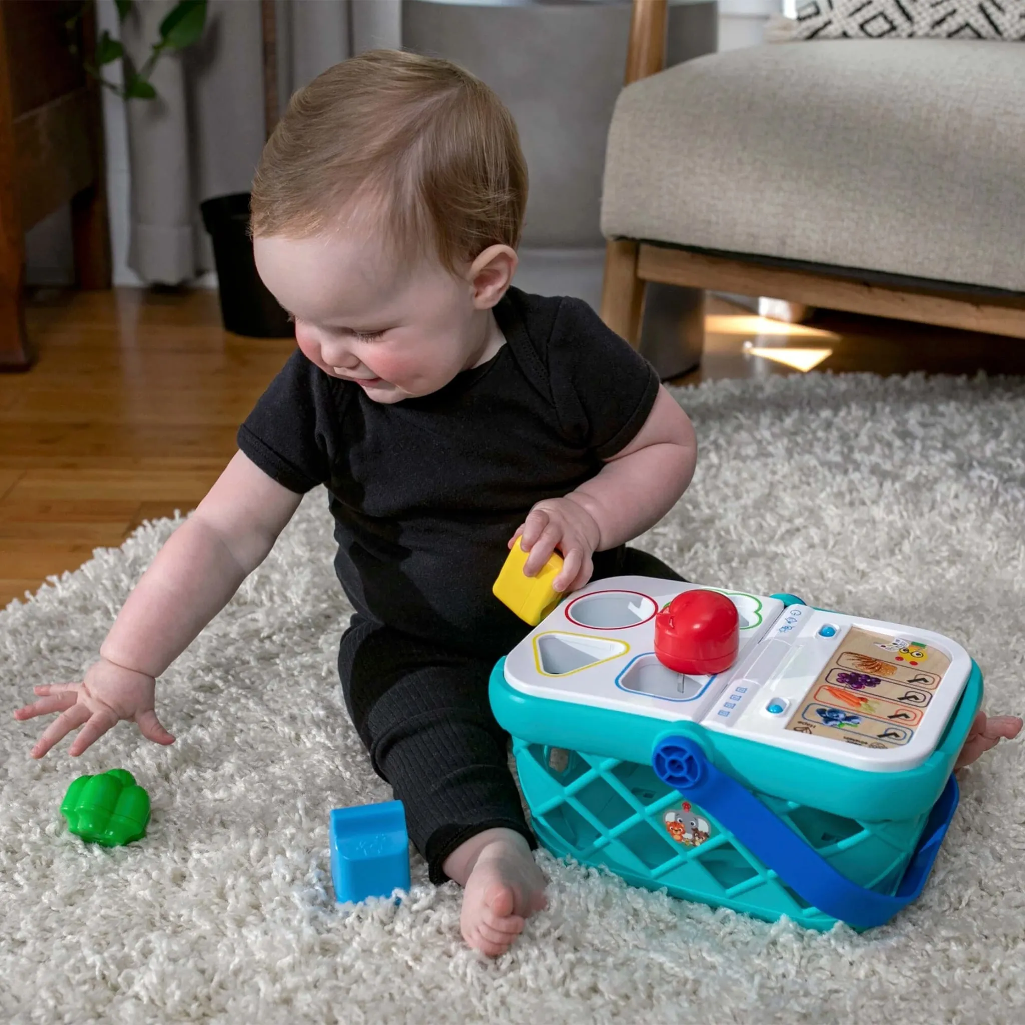 Hape Panier d'Épicerie Tactile Magic Touch