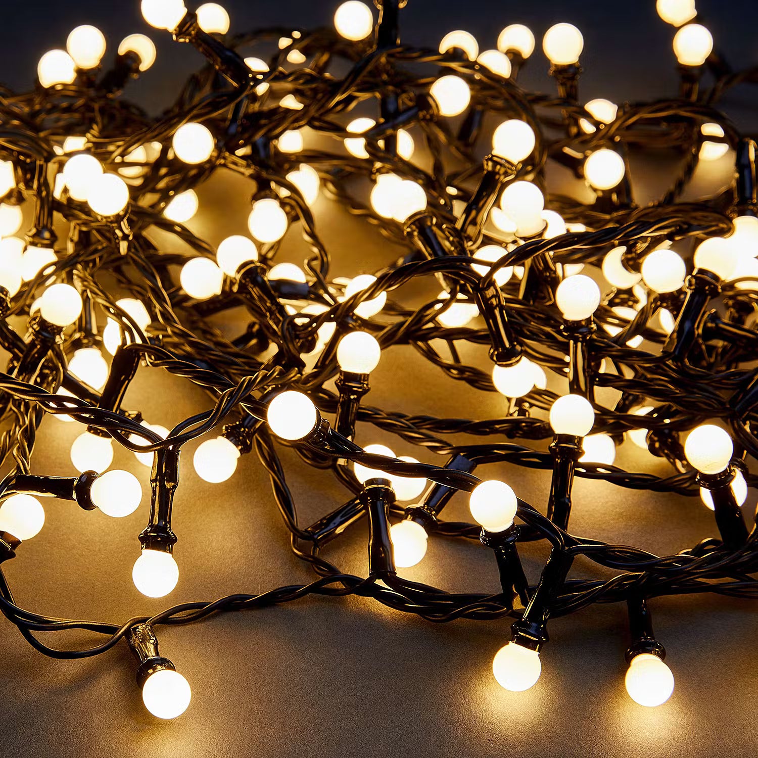 WHITE BULBS Mini-Lichterkette 6er-Set