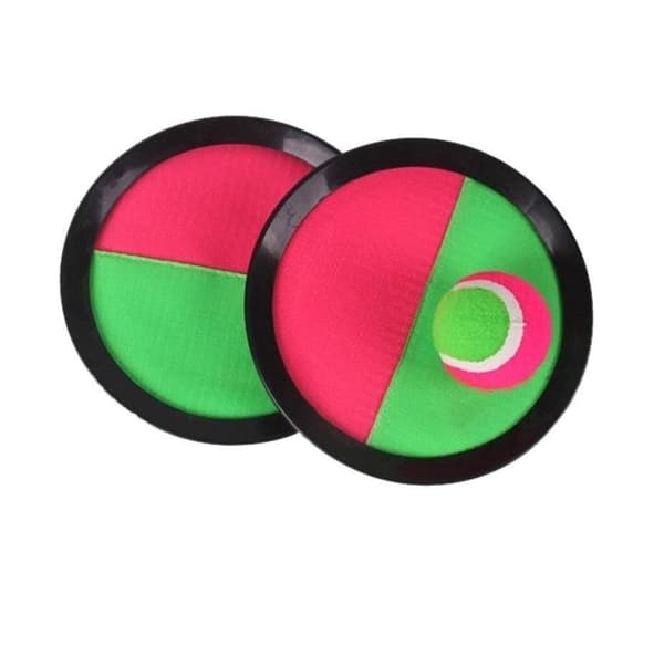 Strand Spel Kit . BADMINTON SET,  CATCH-BALL SET o STRANDTENNIS-SET