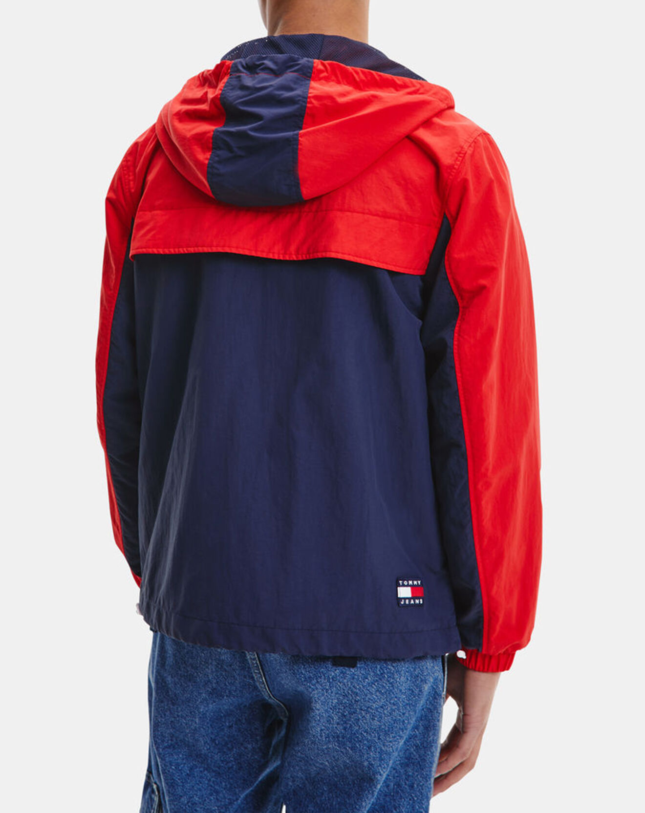Tommy Jeans Blouson Chicago Colorblock bleu/blanc/rouge