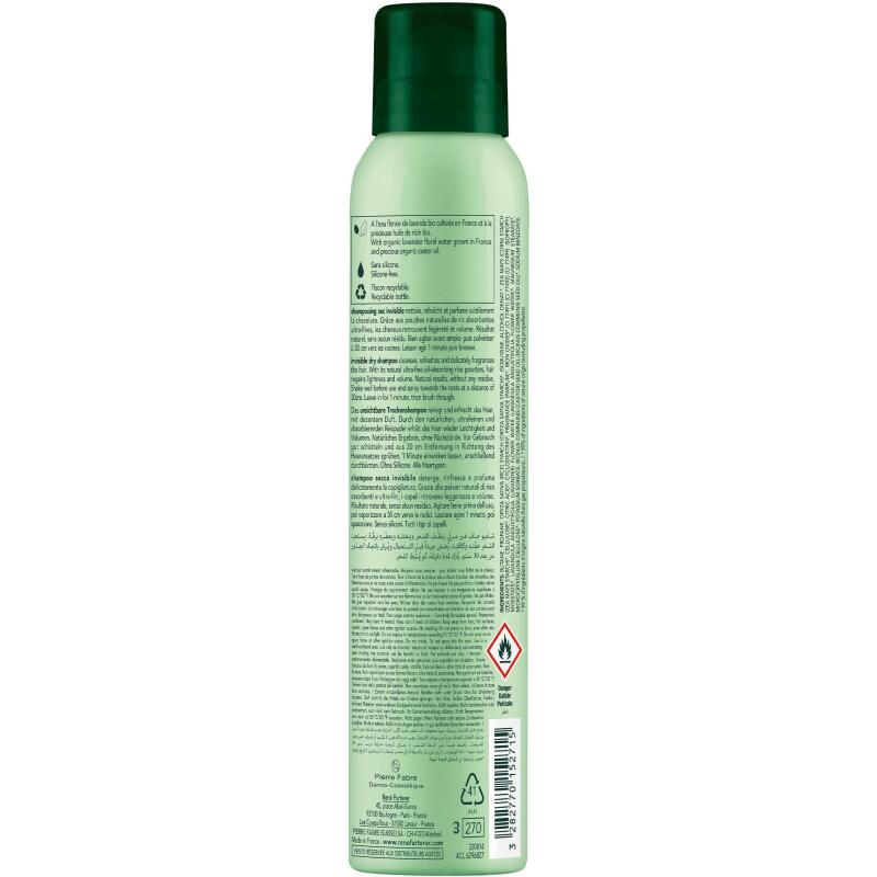 René Furterer Shampooing sec invisible Naturia - Aérosol de 200 ml