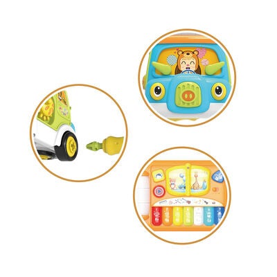 Scandinavian Baby Products Activity Musical Bus Aktivitetsleke