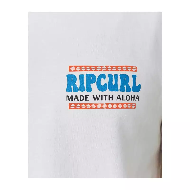 Teeshirt RIPCURL Down The Line Sstee Bone M