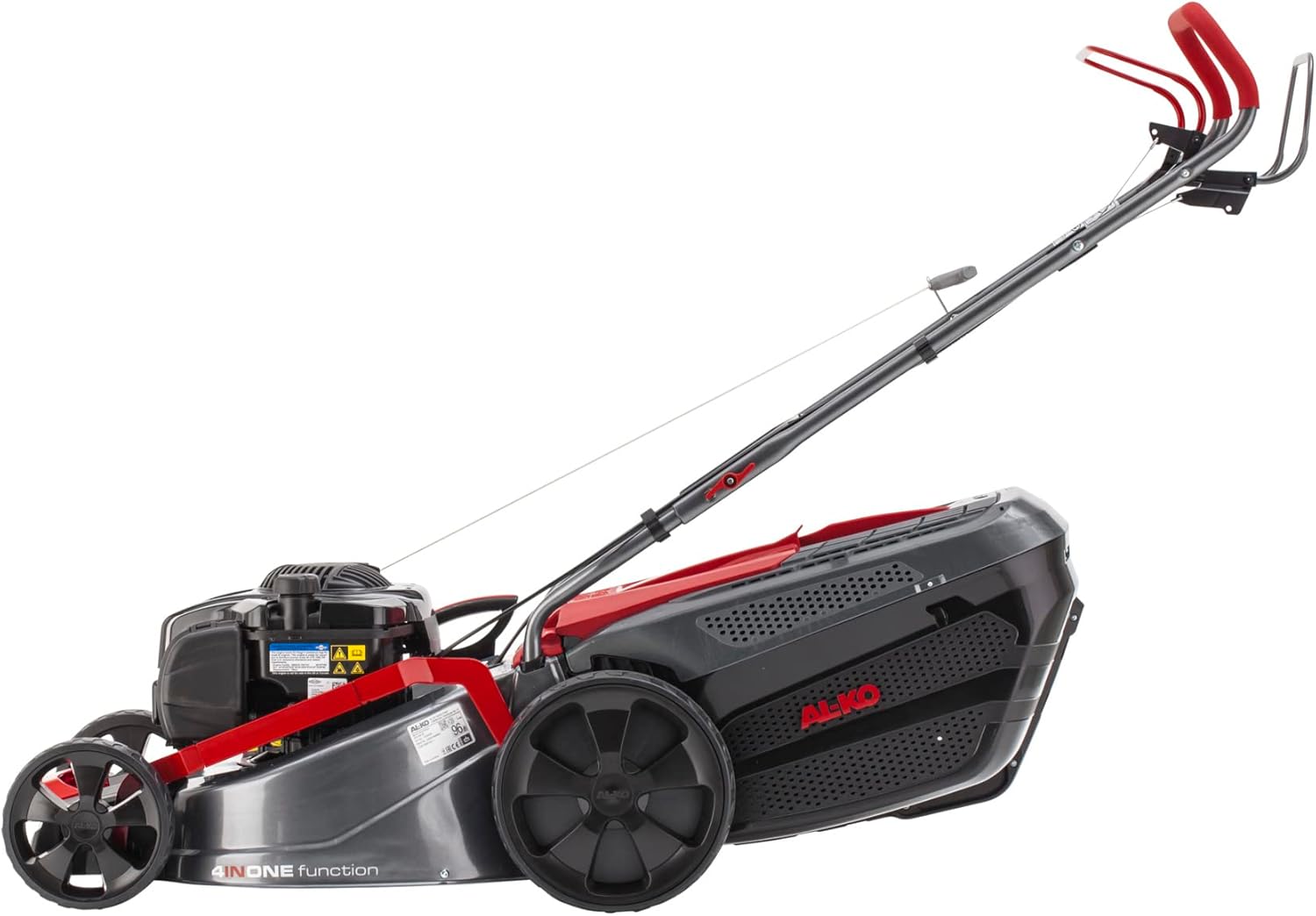 AL-KO Benzin-Rasenmäher Premium 473 SP-B, 46 cm Schnittbreite, 2.3 kW Motorleistung, Radantrieb, Robustes Stahlblechgehäuse, 4IN1function, für Rasenflächen bis 1400 m²