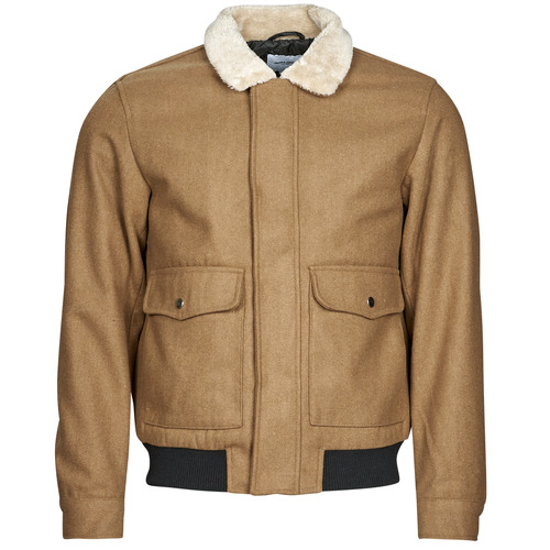 Jack & Jones - JJTOM WOOL BOMBER - Cognac