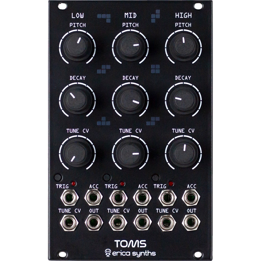 Erica Synths Drum Series Toms eurorack module