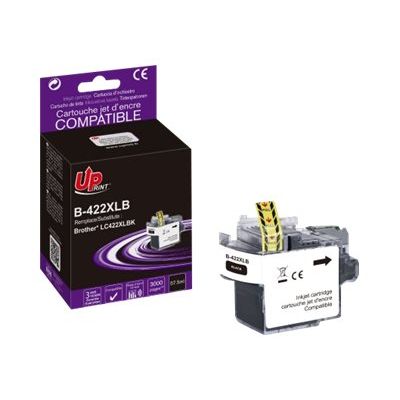 Cartouche compatible Brother LC422XL - noir - Uprint