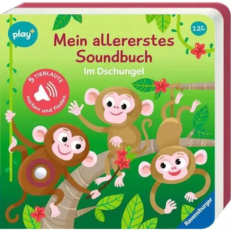 Ravensburger play+ Mein allererstes Soundbuch: Im Dschungel