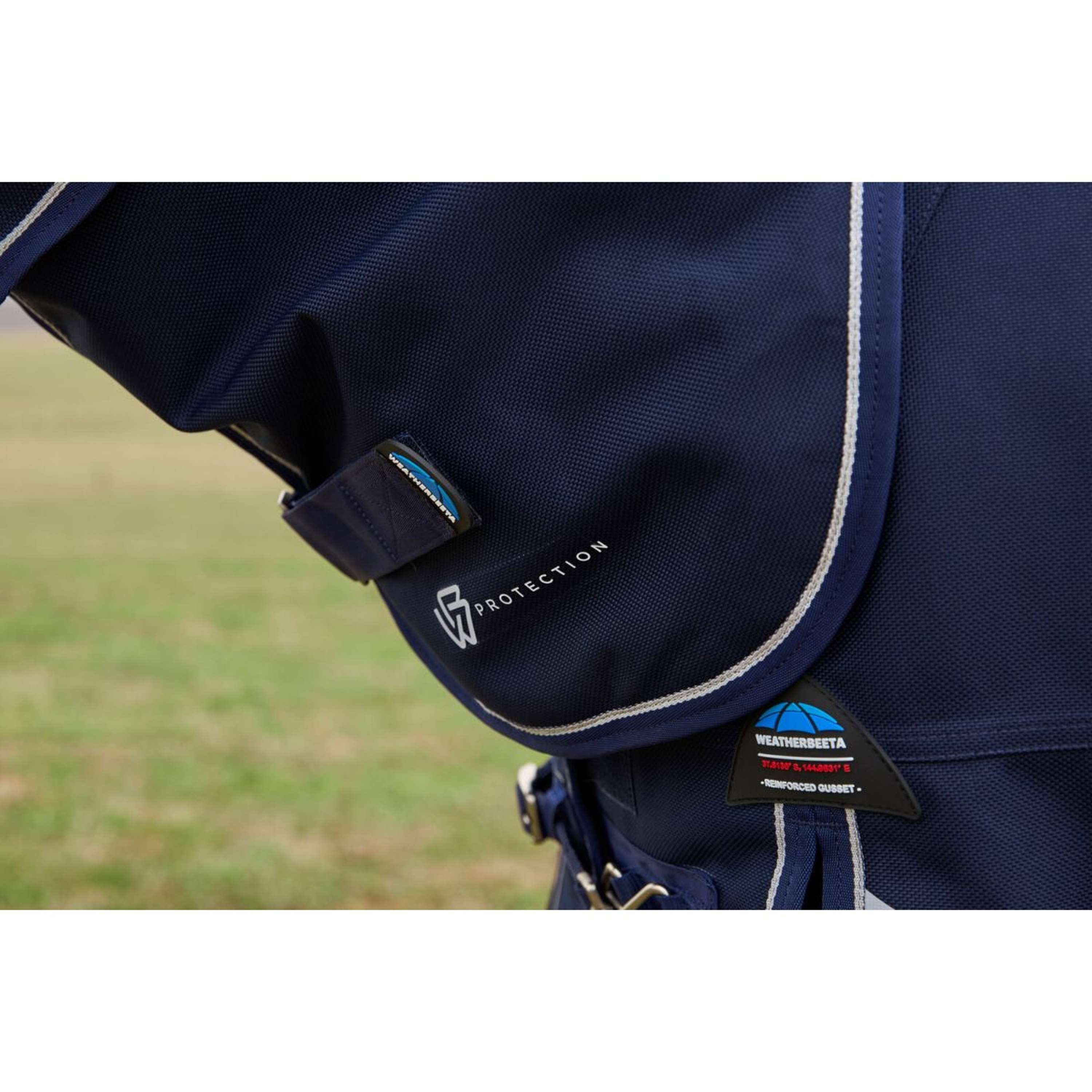 WeatherBeeta ComFiTec Ultra Turnout Detach-A-Neck 100g Navy