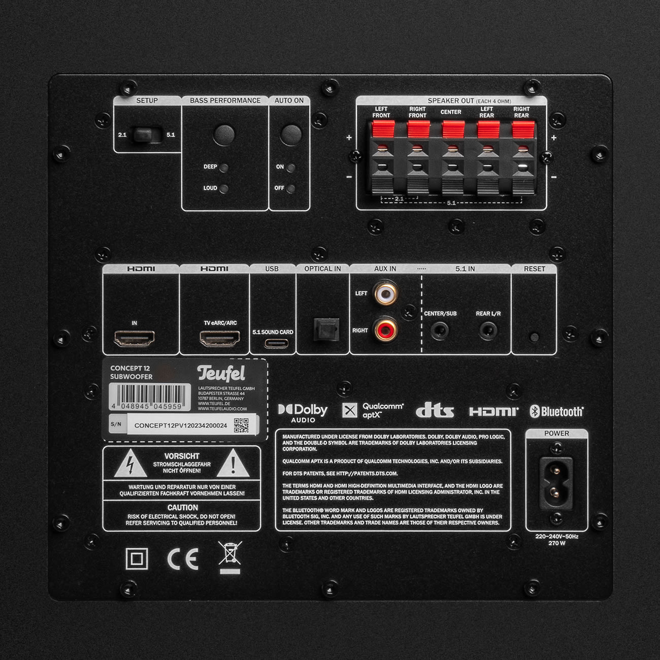 CONSONO 25 CONCEPT Surround Power Edition