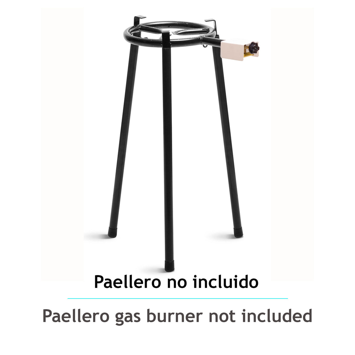 Support pour Brûleur à Gaz à 3 Pieds, Robuste pour Brûleurs à Paella 3