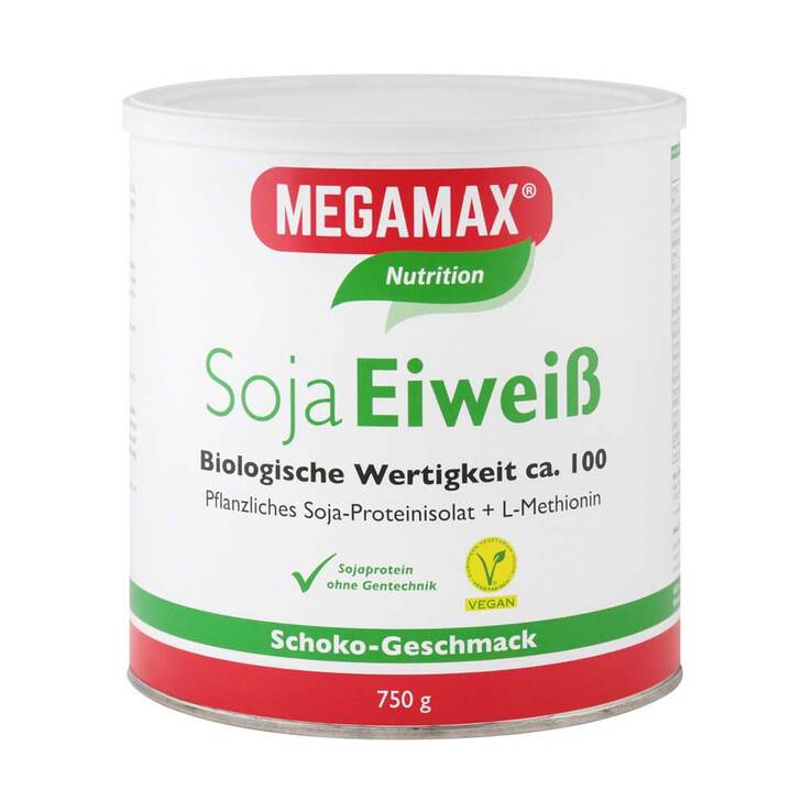 Megamax Soja Eiweiß Schoko Pulver, 750 g