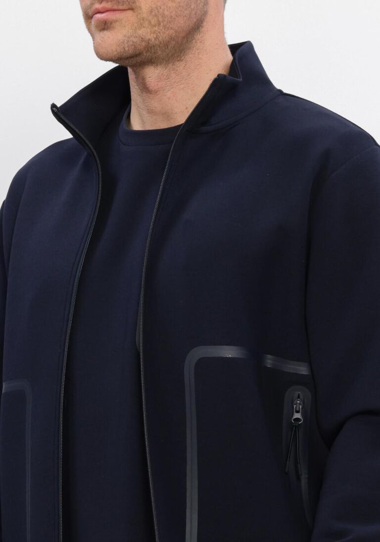 donkerblauwe peuterey vest scott
