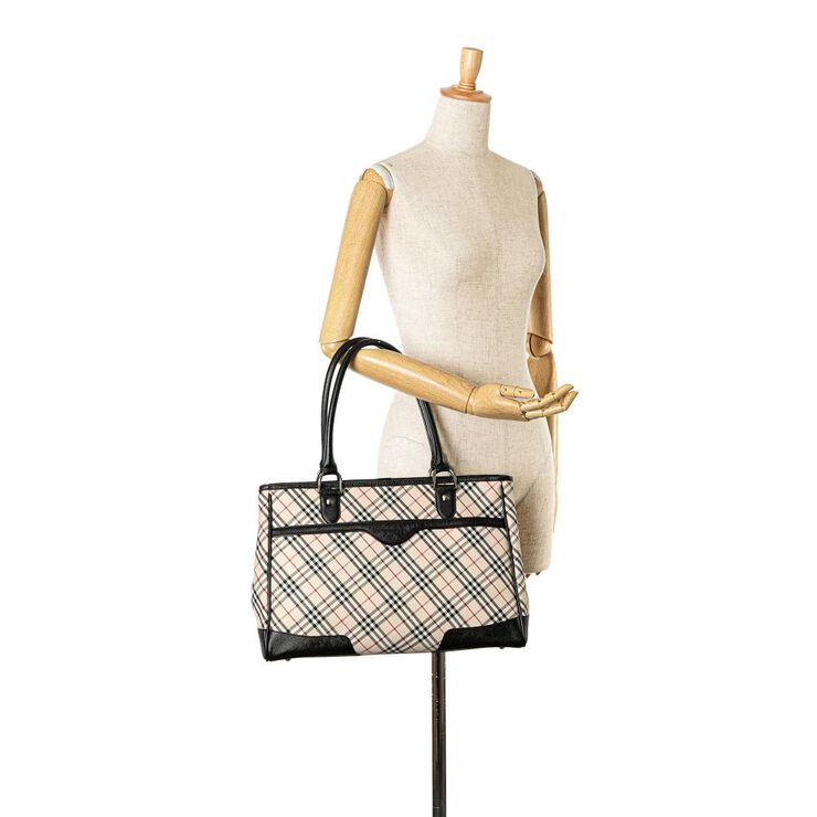 Burberry Vintage Burberry Tote Beige