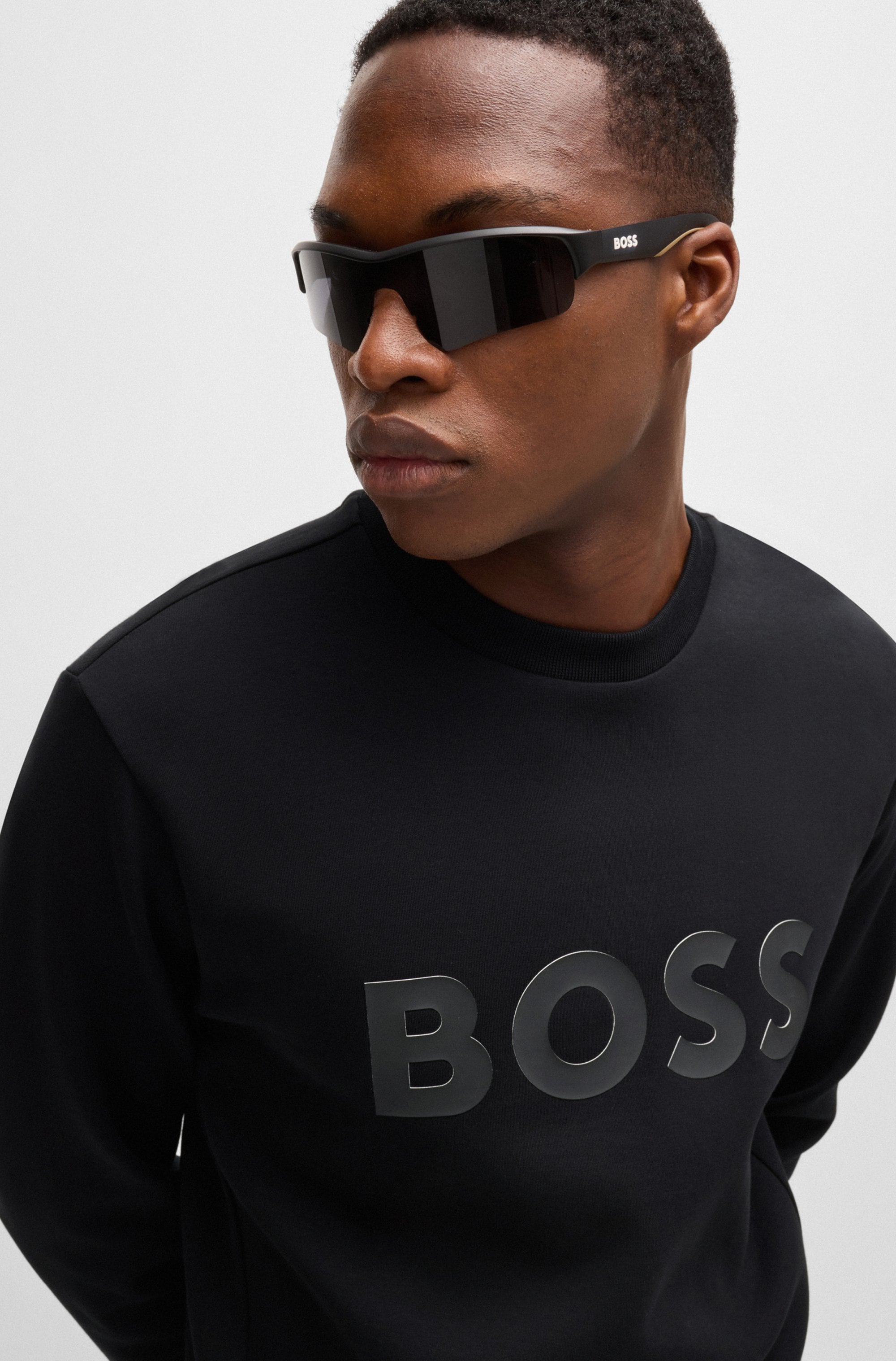 BOSS GREEN Sweatshirt »Salbo«, mit Logodruck