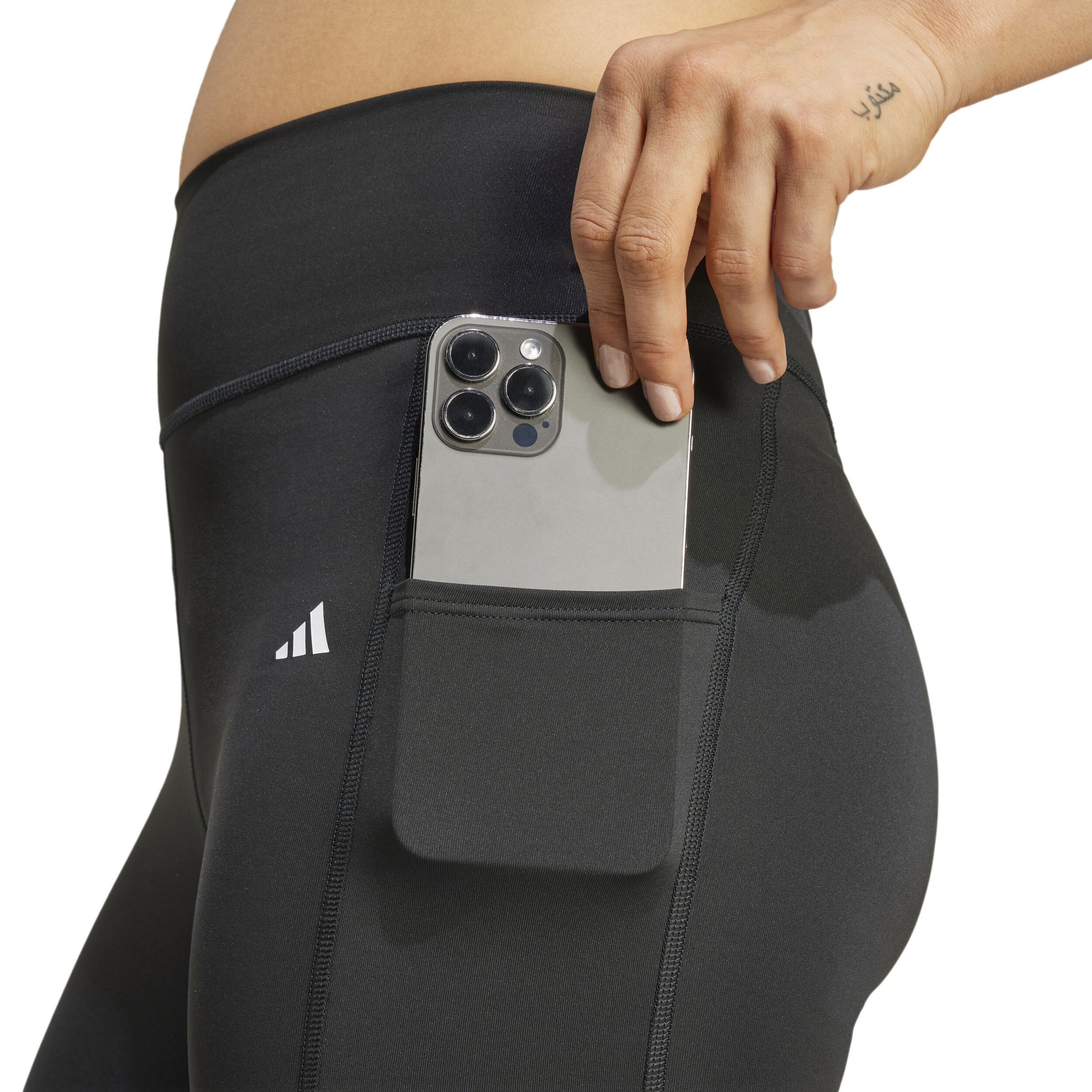 adidas Optime High Rise Collant Tight Femmes - Noir
