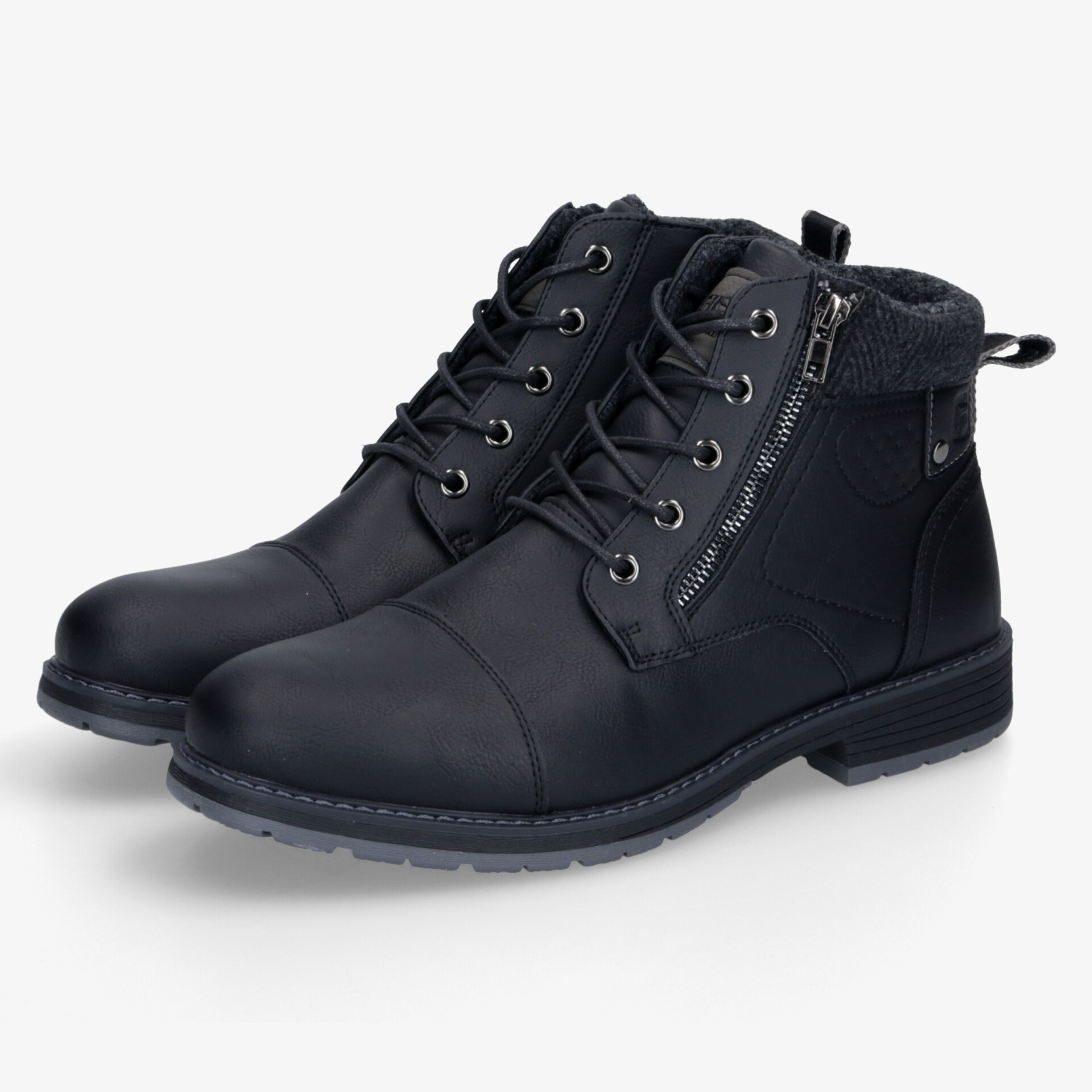 GORDON JACK Herren Stiefeletten schwarz