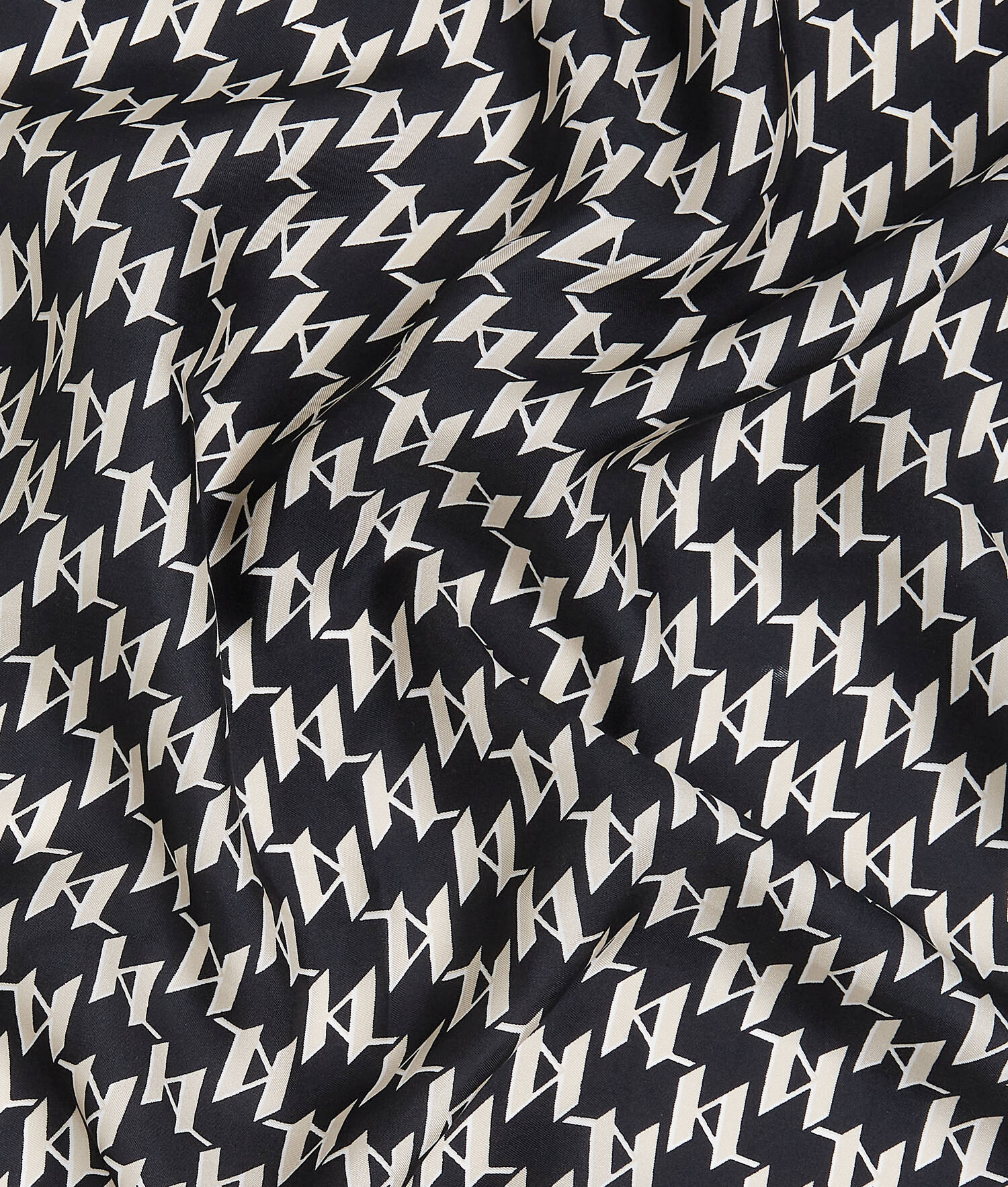 FOULARD EN SOIE KL MONOGRAM