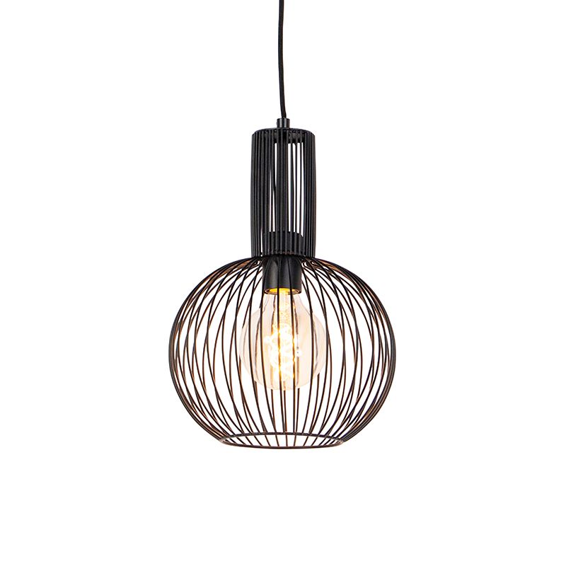 Design hanglamp zwart - Wire Whisk