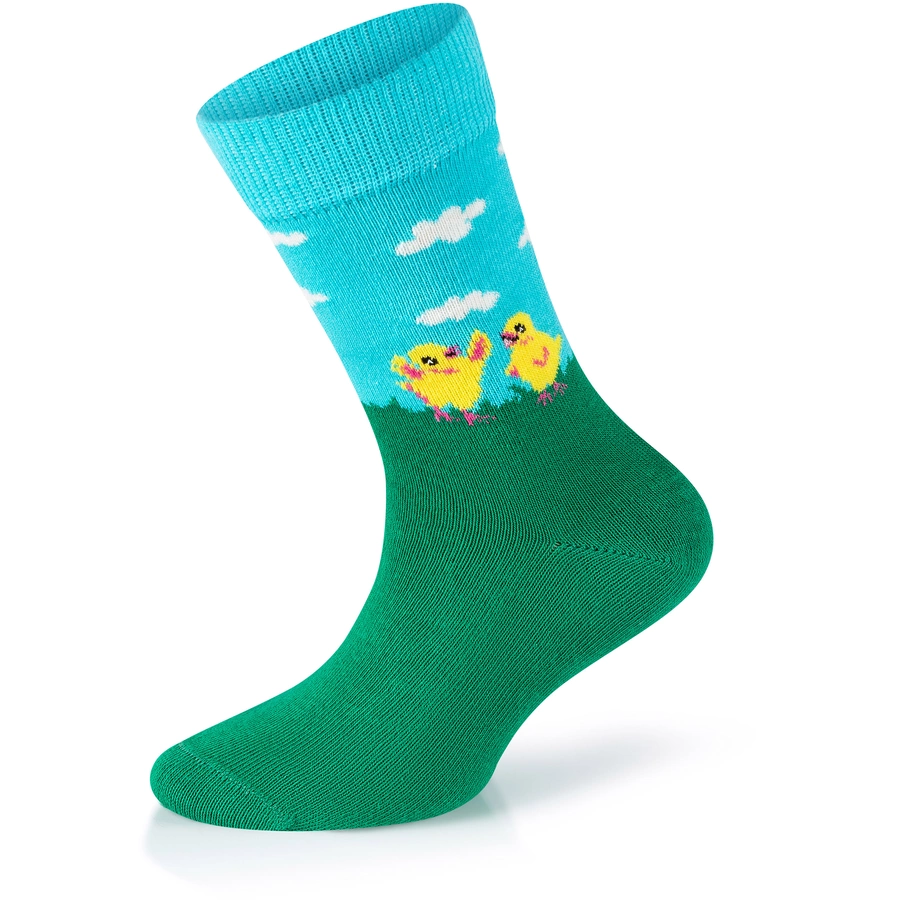 Happy Socks Socken 3-Pack Kids Eastern Chicken-Bunny-Bouquet multi_coloured