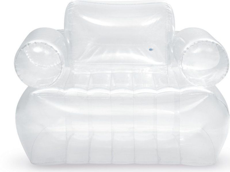 Intex - Opblaasbare Stoel - Transparant - PVC