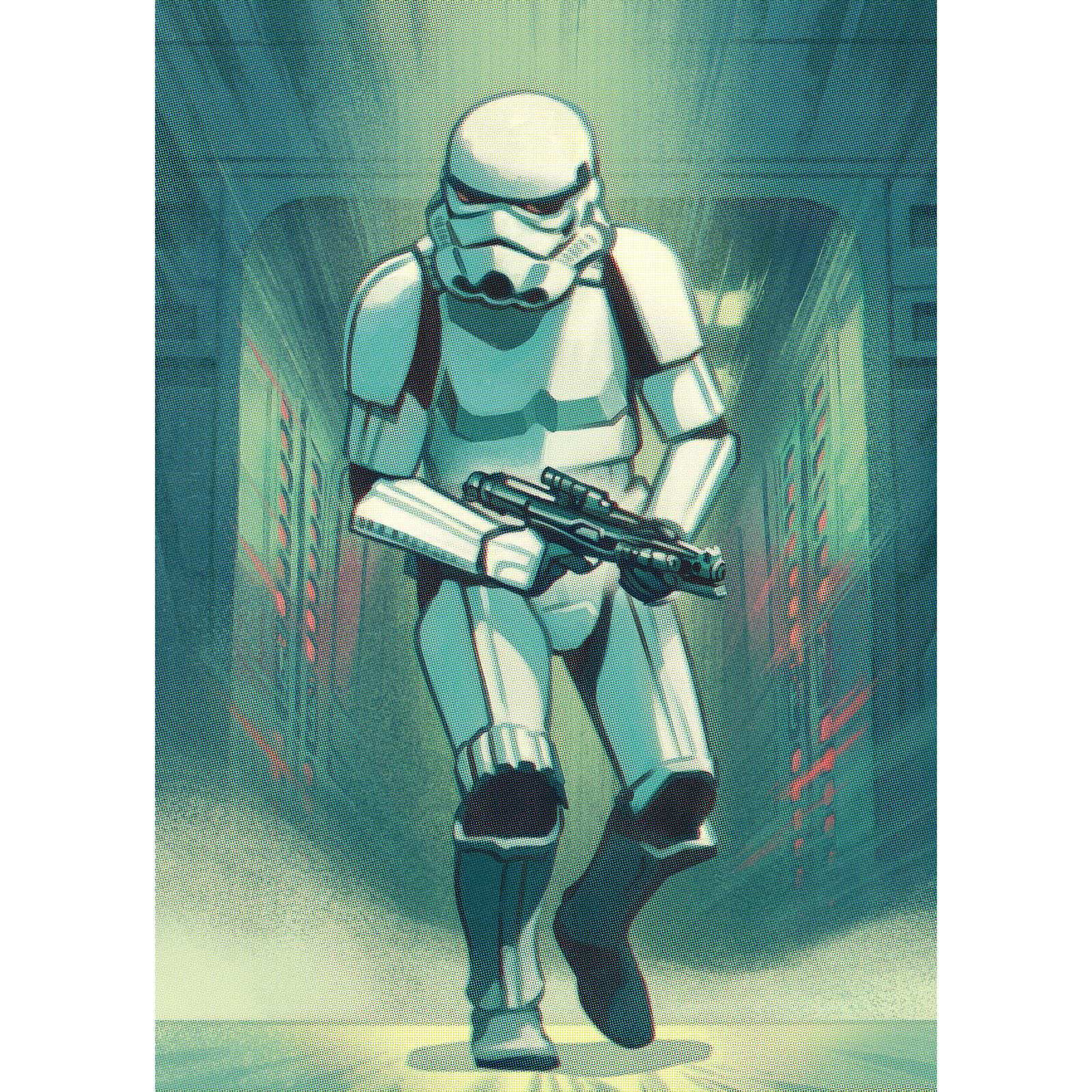 Vlies-Fototapete MANDALORIAN STORMTROOPER PRINT - 200x280 cm