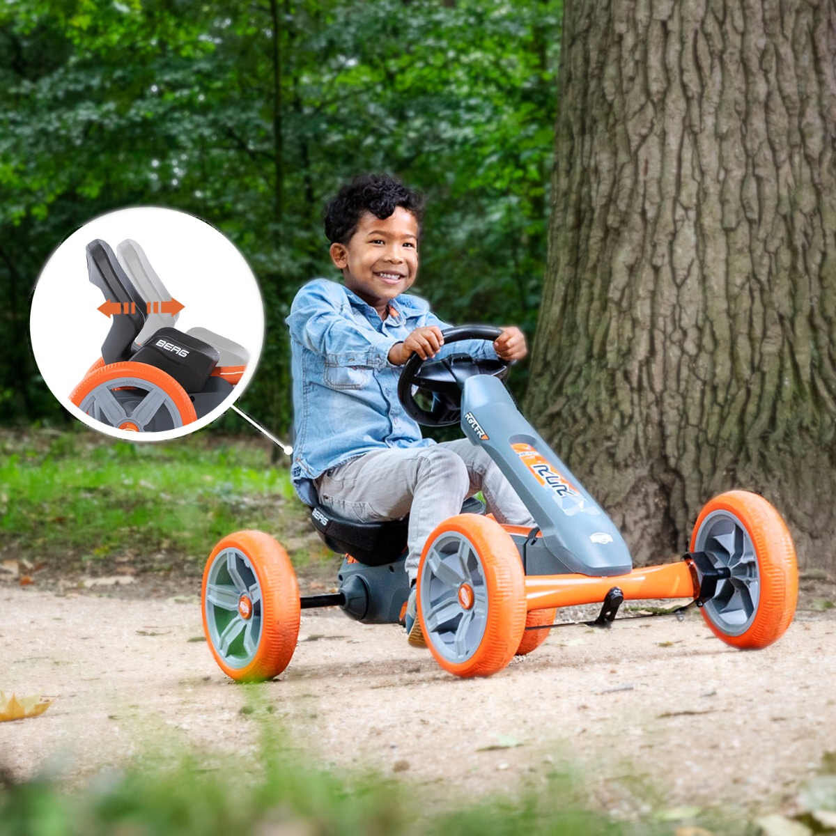 Bergtoys Berg Pedal Gokart Reppy Racer