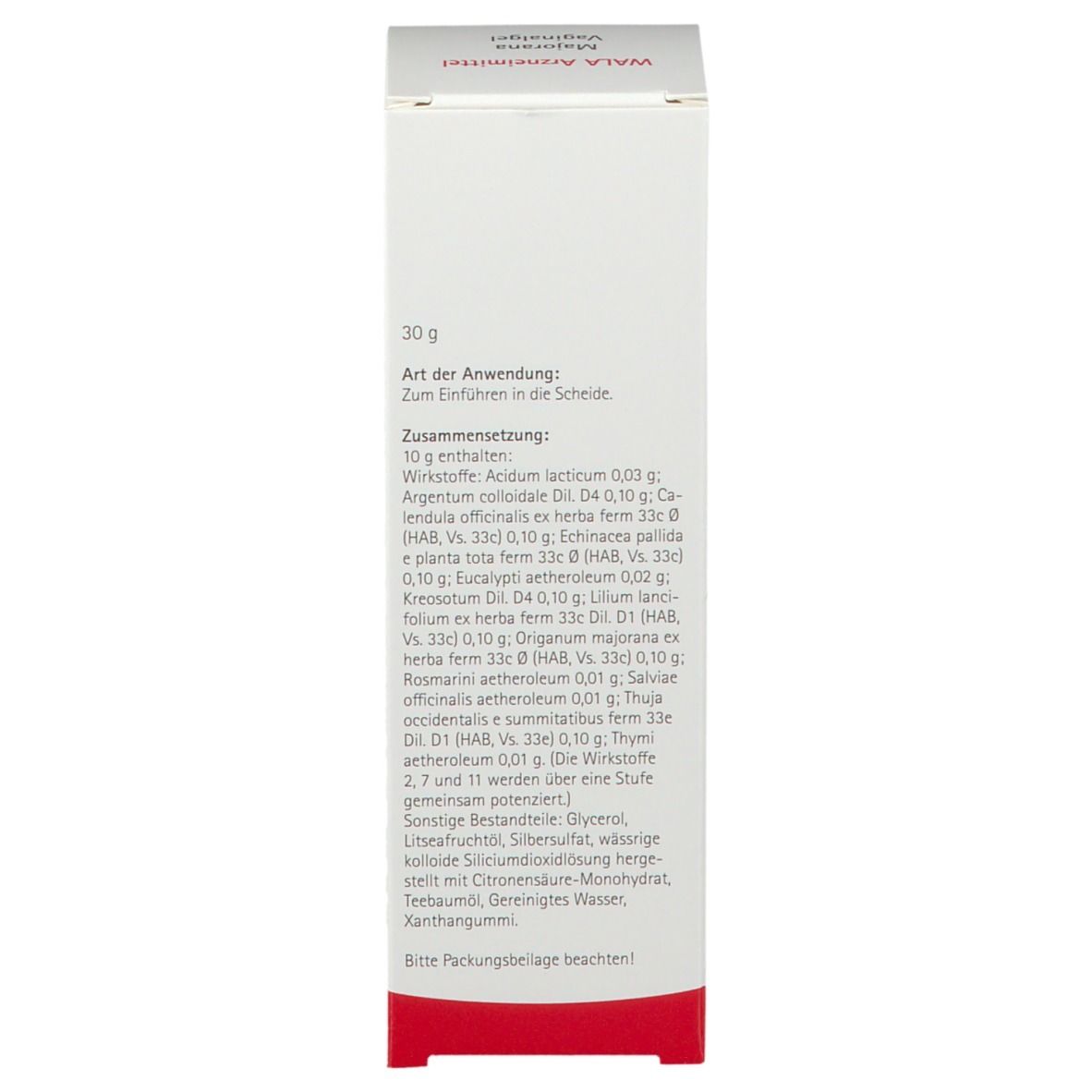 WALA® Majorana Vaginalgel