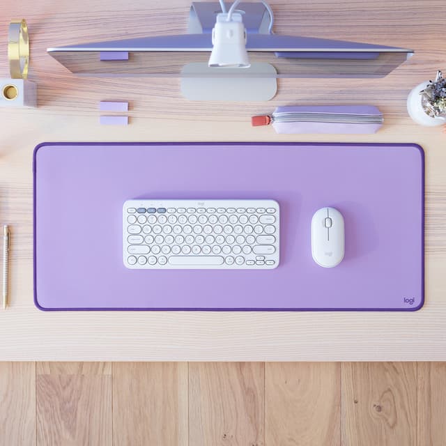 Logitech Studio Series skrivebordsmåtte (lavender)