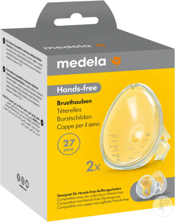 Medela Hands-Free Téterelles L 27mm 2 Pièces