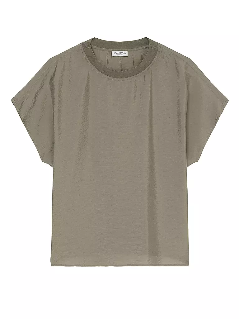 MARC O'POLO Blusenshirt hellbraun