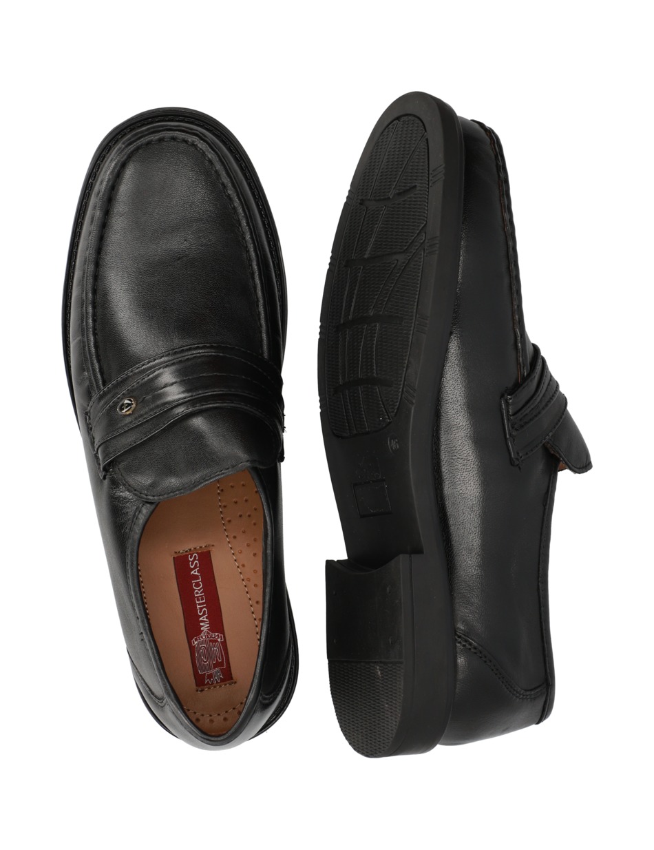 Glattleder Slipper
