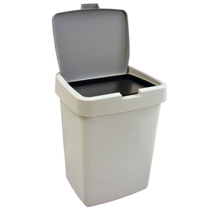 Delta kleine Afvalbak met klepdeksel 10 liter (VB130081)