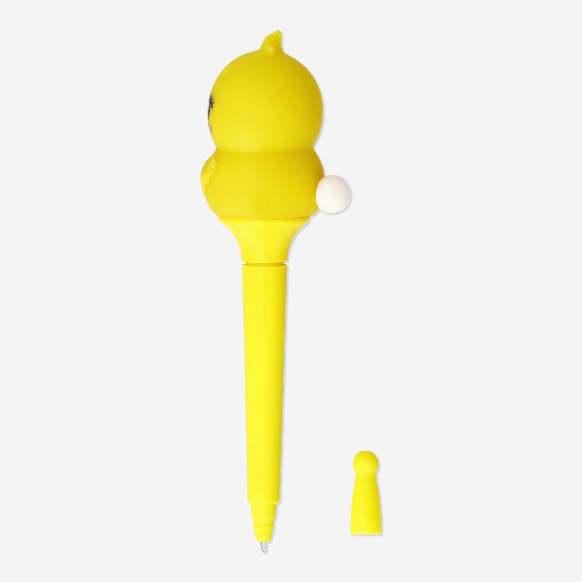 Kuglepen med plys-kylling